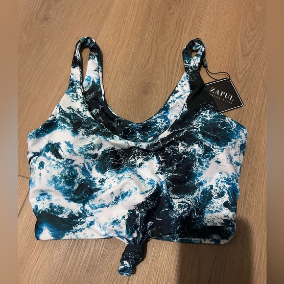 ZAFUL Women’s Ocean Bikini Set Size Medium NWT - Picture 2 of 7
